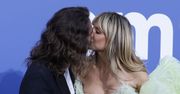 Całusy Heidi Klum z ukochanym w Cannes. Nie mogli się od siebie odkleić