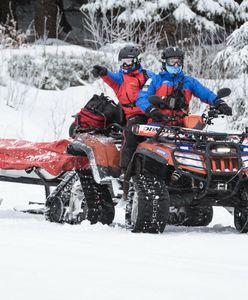 Beskidy. Akcja w górach. Sprowadzono matkę z córkami