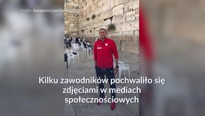 #dziejesięwsporcie: reprezentacja Polski zobaczyła Ścianę Płaczu