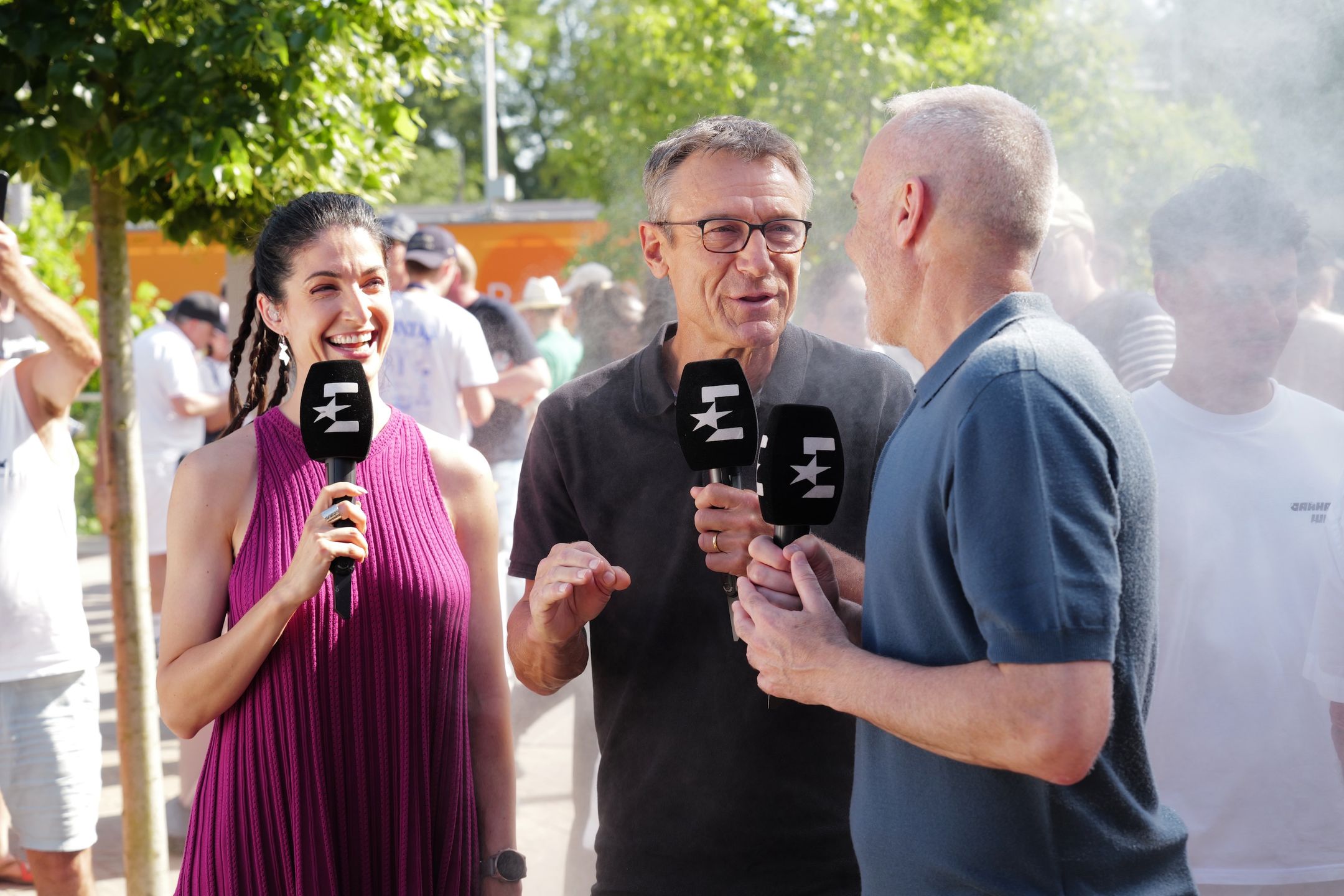Eksperci podczas transmisji Roland Garros