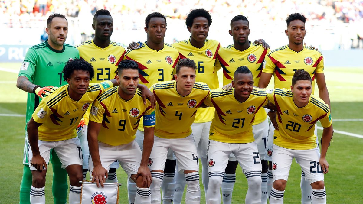 Zdjęcie okładkowe artykułu: PAP/EPA / RUNGROJ YONGRIT  / Na zdjęciu: piłkarze reprezentacji Kolumbii