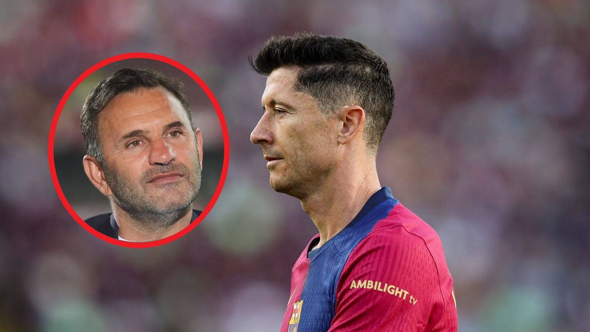 Getty Images /  Gongora/NurPhoto via Getty Images/ Hakan Akgun/Anadolu via Getty Images / Na dużym zdjęciu Robert Lewandowski, na małym  Okan Buruk