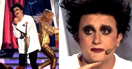 Bartek Kasprzykowski jako Robert Smith z The Cure!