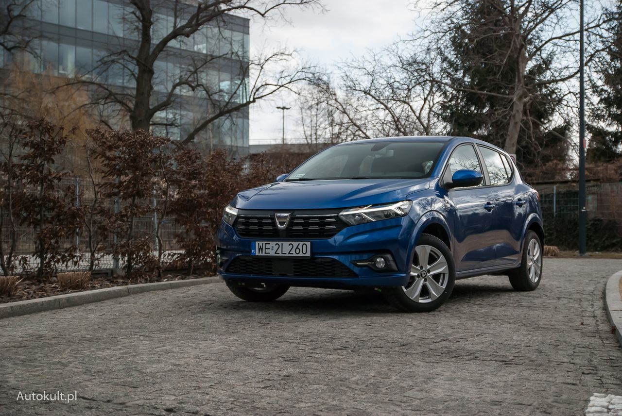 Dacia Sandero to europejski hit sprzedaży.