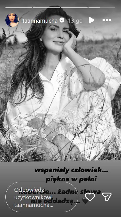 Anna Mucha żegna Agnieszkę Maciąg