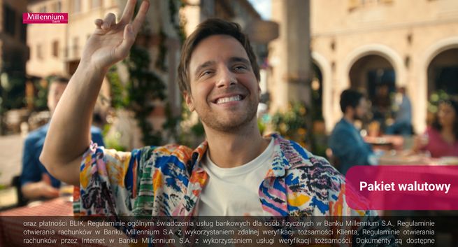 Bank Millenium ma nowego ambasadora reklamowego