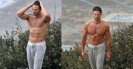 "Najseksowniejszy model świata" - Tim Robards pozuje bez koszulki (ZDJĘCIA)
