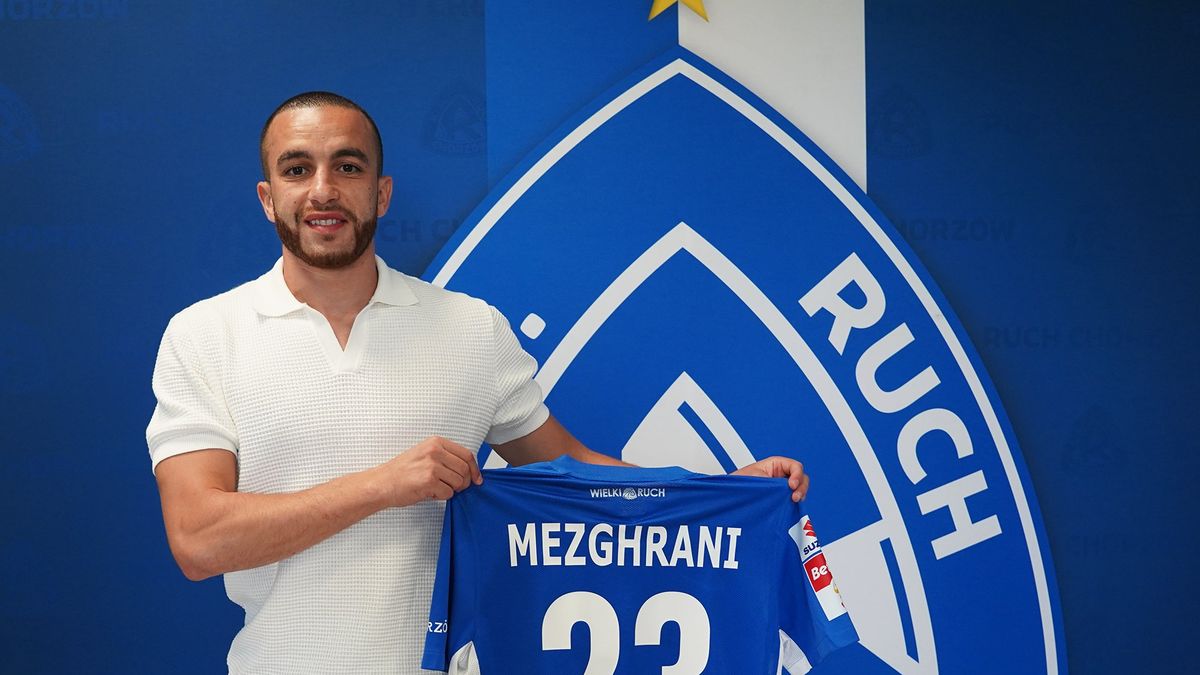 Twitter / Ruch Chorzów / Mohamed Mezghrani podpisał kontrakt z Ruchem Chorzów