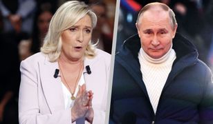 Niebezpieczne związki z Marine Le Pen. "Oczywiście, że Putin może być sojusznikiem"