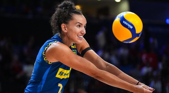 Siatkówka kobiet: Liga Narodów - mecz: Brazylia - Dominikana