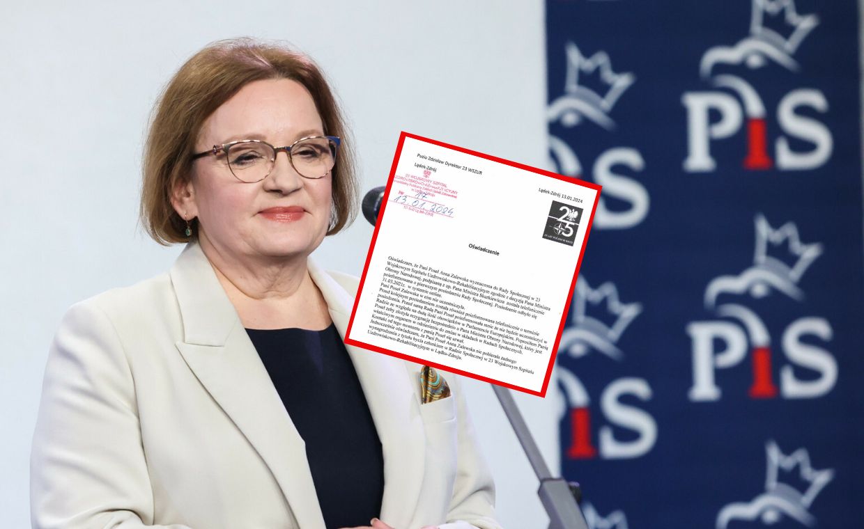 Zalewska jednak zasiadała w radzie społecznej szpitala. Jest komunikat