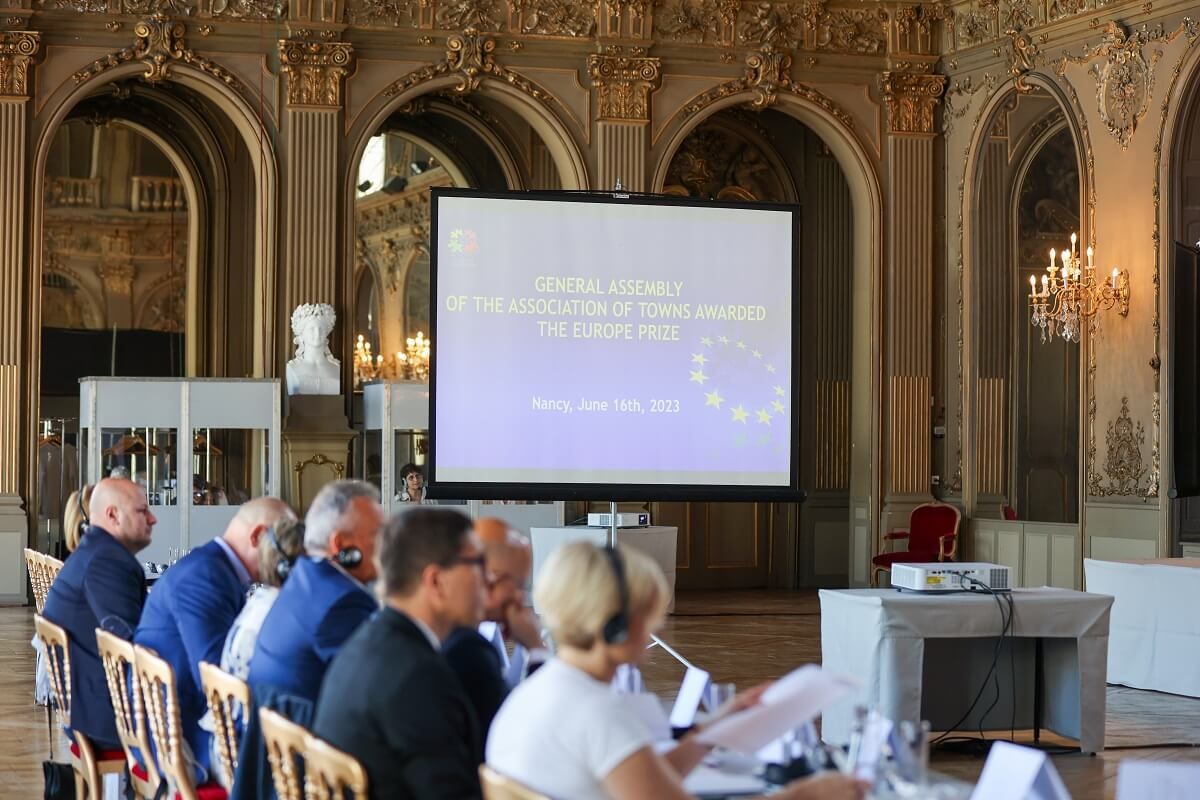 Walne Zgromadzenie Stowarzyszenia Miast Laureatów Nagrody Europy 2023_fot. Miasto Nancy
