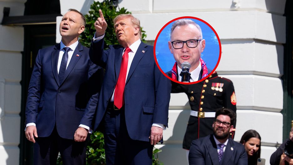 Duda chwali wizytę Nawrockiego w USA