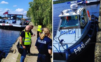 Szczecin. Barka z paliwem uderzyła w nabrzeże