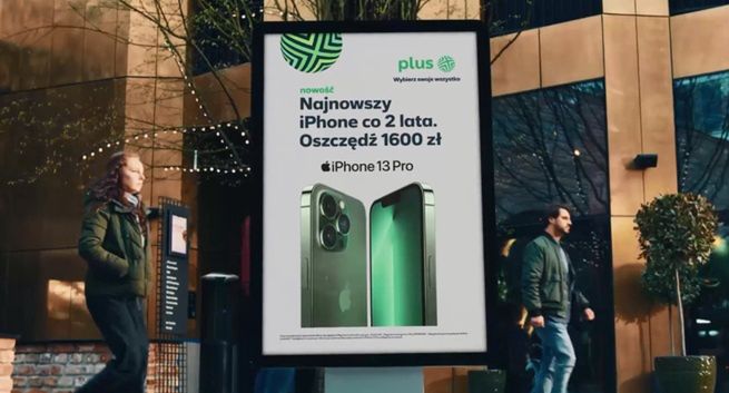Plus reklamuje oferty z telefonami iPhone