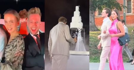 Kulisy ślubu Roksany Węgiel i Kevina Mgleja: wielki tort, szaleństwo do rana i znani goście (ZDJĘCIA)