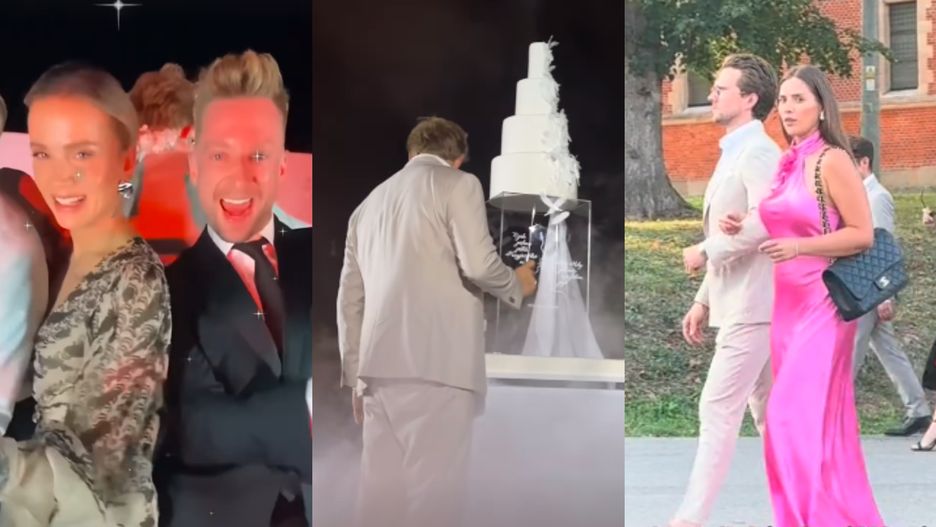 Tak wyglądały kulisy ślubu Roksany Węgiel i Kevina Mgleja