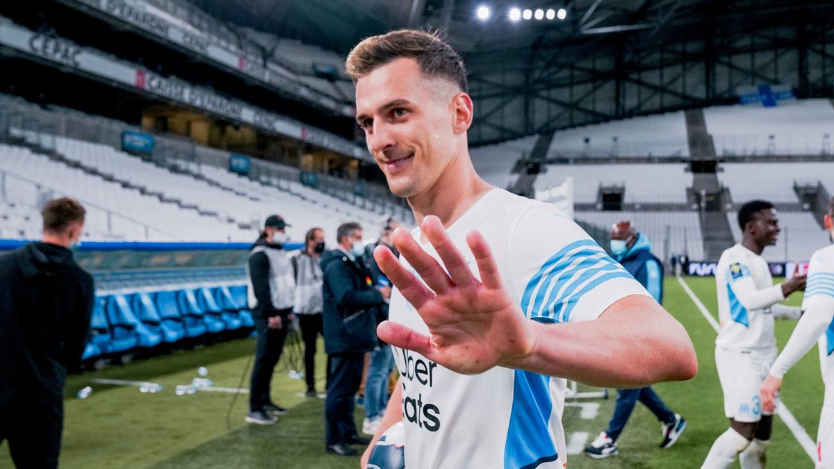 Getty Images / Jonathan Bartolozzi/Olympique de Marseille / Na zdjęciu: Arkadiusz Milik