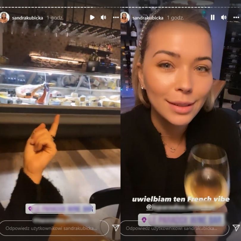 Romantyczna randka Sandry Kubickiej i Barona