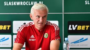 Śląsk Wrocław dużo strzela, ale też traci. Jacek Magiera tłumaczy