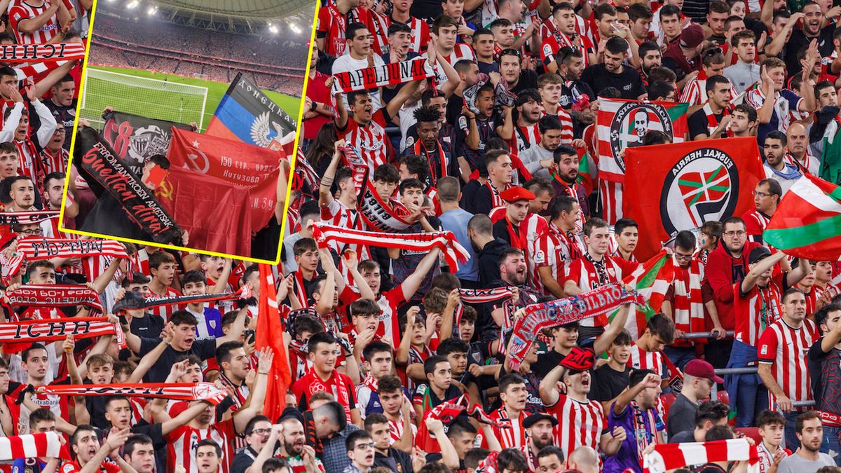 Zdjęcie okładkowe artykułu: Getty Images / Pablo Garcia/DAX Images/NurPhoto via Getty Images / Na zdjęciu: kibice Athleticu Bilbao