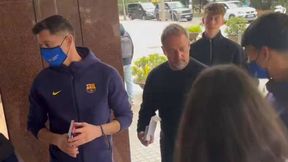 Wrócił z Polski i udał się do szpitala. W Hiszpanii głośno o Lewandowskim