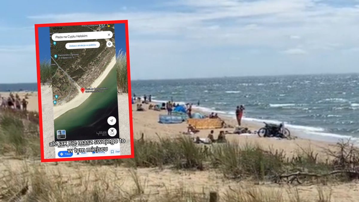 Ujawniła, ile trzeba zapłacić za leżak na Helu