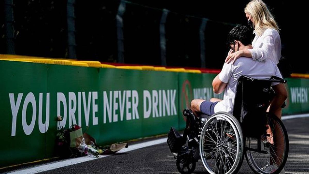 Instagram / Na zdjęciu: Juan Manuel Correa na miejscu wypadku