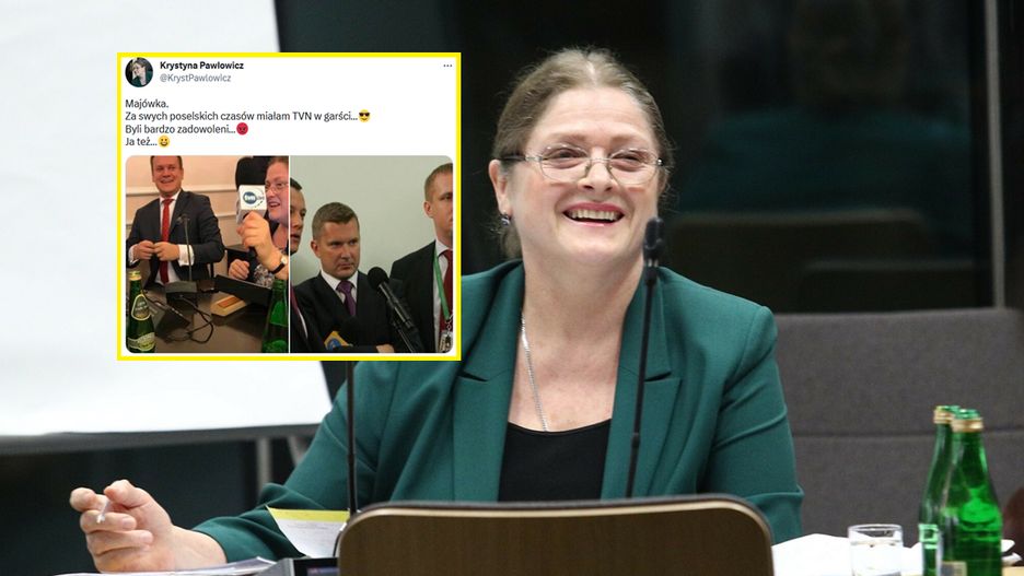 Pawłowicz kpi z TVN. Pokazała stare zdjęcie