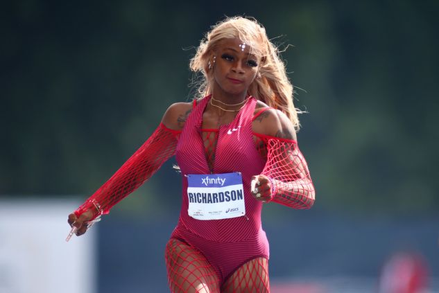 Sha'Carri Richardson (fot. Mike Stobe/Getty Images)