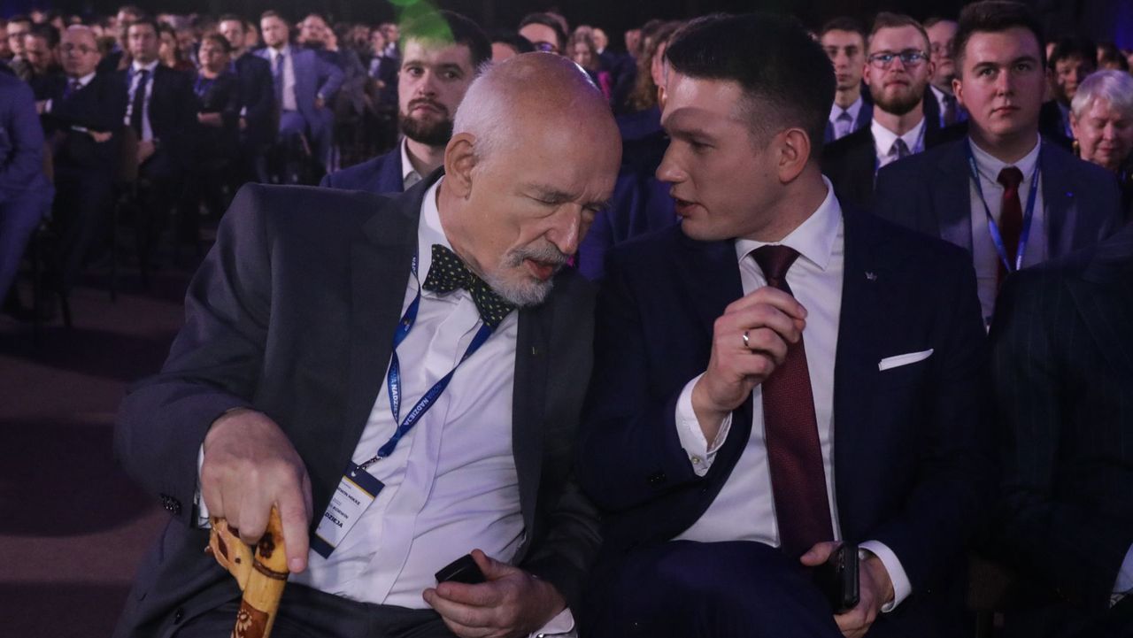 Janusz Korwin-Mikke i Sławomir Mentzen - wśród polityków to królowie YouTube'a i TikToka