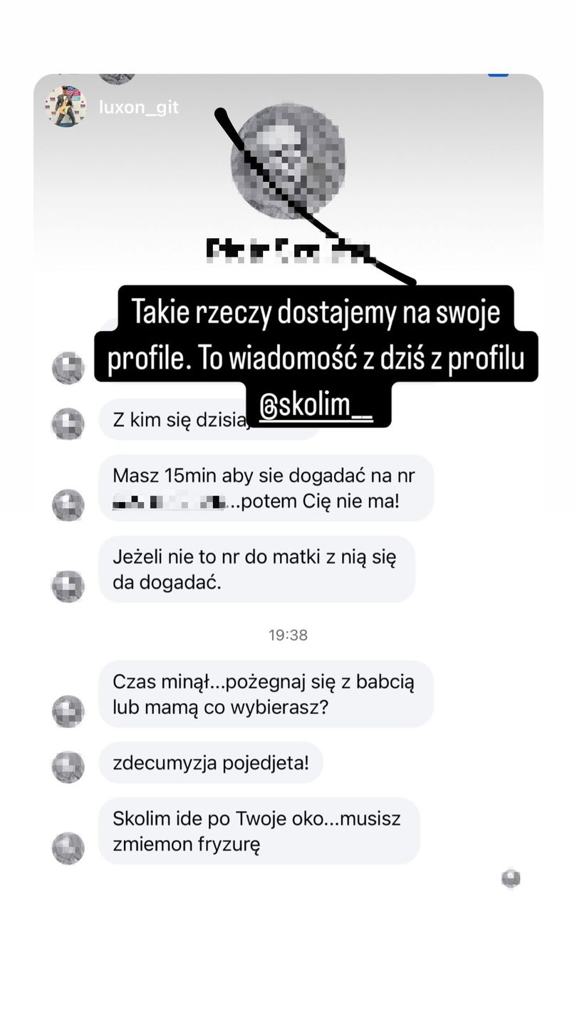 Skolim przybliżył okoliczności zajścia