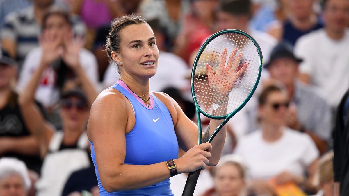 PAP/EPA / JONO SEARLE / Na zdjęciu: Aryna Sabalenka