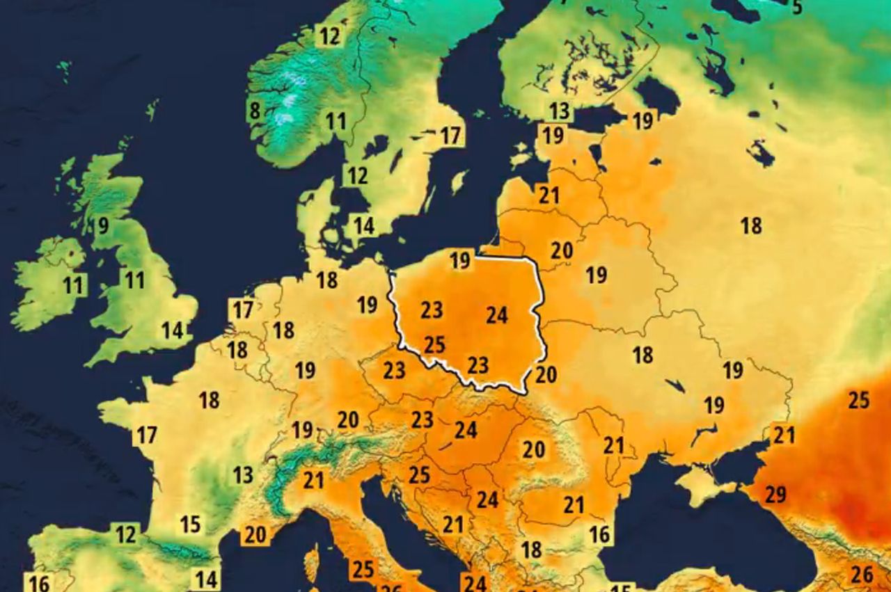 Niezwykła zmiana w pogodzie. Polska wyróżni się w Europie