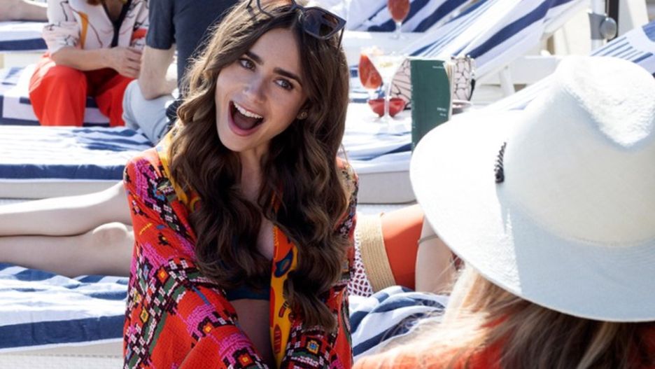 Lily Collins w "Emily w Paryżu"