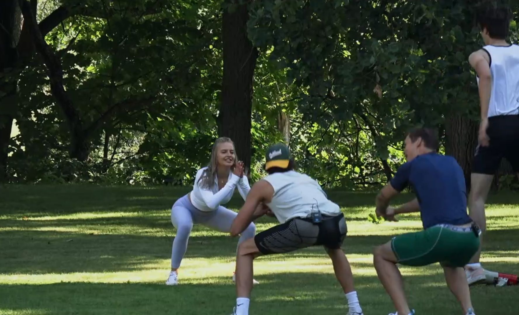 Karolina Pisarek poprowadziła trening dla uczestników "Top Model"