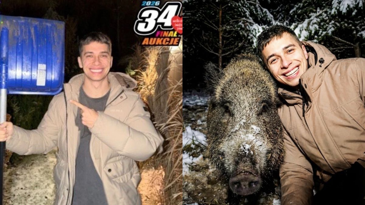 Friz wystawił na WOŚP przeganianie dzików