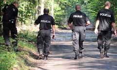 Niebezpieczne grzybobranie. Akcja policji. Ściągnięto helikopter i drona