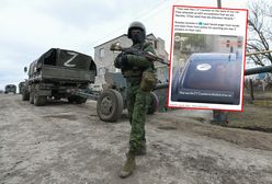 Mieli "Z" na samochodzie. Tak "powitali" turystów z Rosji