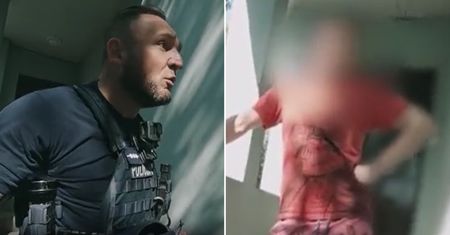 "Proszę wyjść, to jest żart". Przyjechali policjanci. I się zaczęło