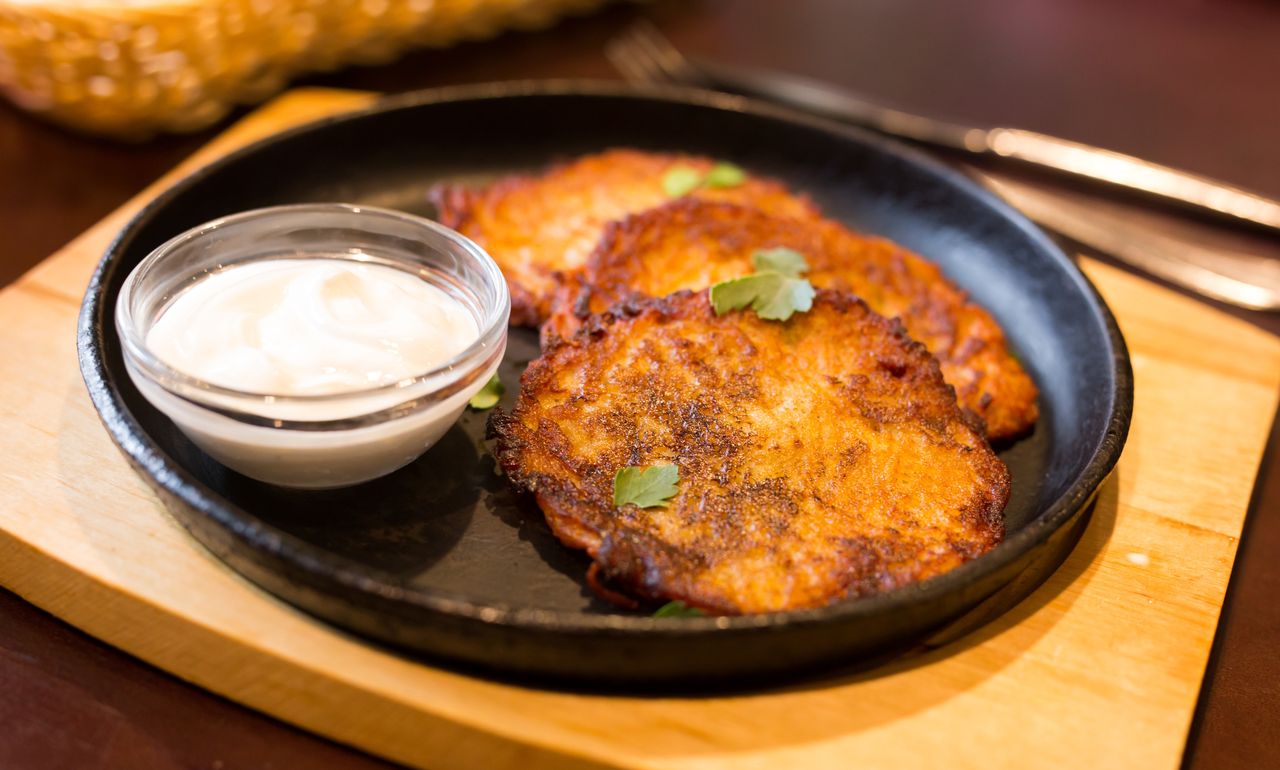 Potato pancakes reinvented: Quick recipe with cottage cheese twist