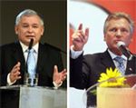 Debata Kaczyński - Kwaśniewski w poniedziałek o 20.
