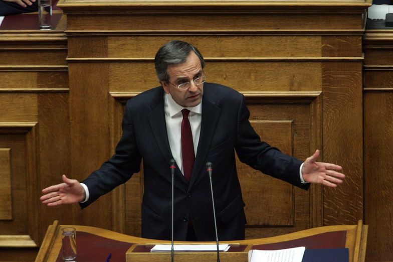 Premier Grecji Antonis Samaras