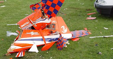 Dwie osoby zginęły podczas pokazu modeli samolotów