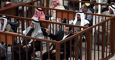 Saddam Husajn wyrokiem trybunału skazany na karę śmierci