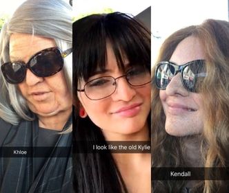 Kylie, Khloe i Kendall pojechały na wycieczkę do Hollywood... Poznajecie?