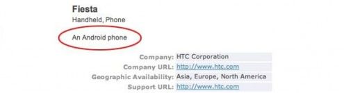 HTC Fiesta z Androidem?