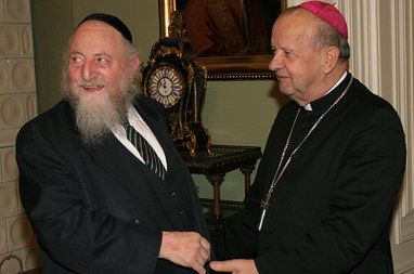 Nowojorski rabin z wizytą u abp. Dziwisza