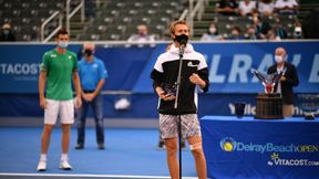 Tenis. ATP Delray Beach: Sebastian Korda o występie Huberta Hurkacza: Był w rytmie i grał naprawdę dobrze