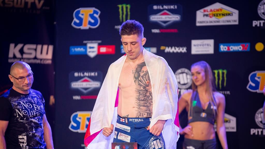 Zdjęcie okładkowe artykułu: Materiały prasowe / KSW / Na zdjęciu: Norman Parke